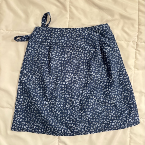 Floral Wrap Skirt - Picture 2 of 2